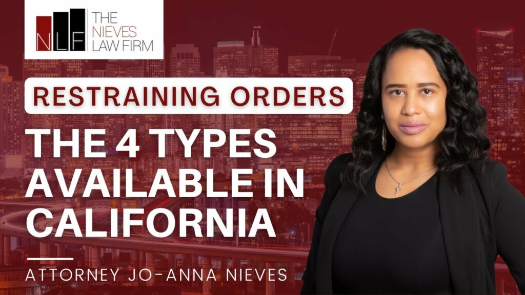 types of restraining orders