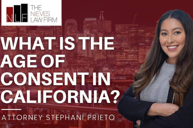 edad de consentimiento en california