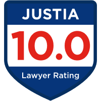 Justia 10.0 badge