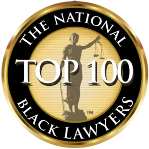The National Black Lawyers Top 100 badge